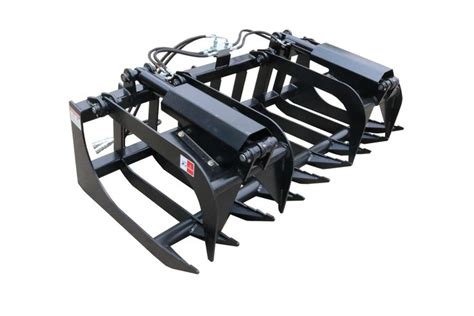 weld on skid steer grapple|best skid steer brush grapple.